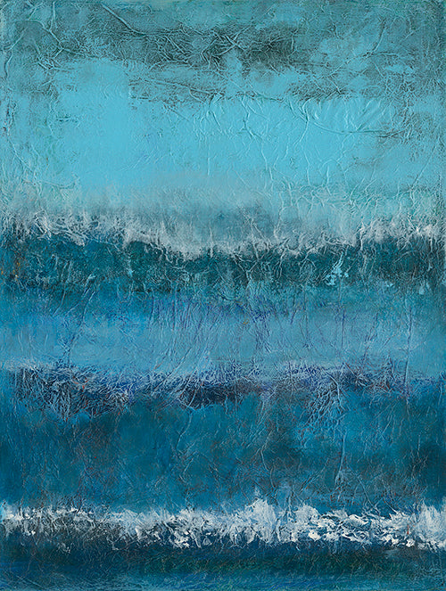 'Ocean Layers' Abstract Seascape Fine Art Giclee Print