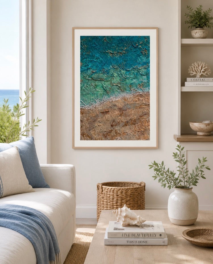 'Ocean Gold' Fine Art Giclee Print