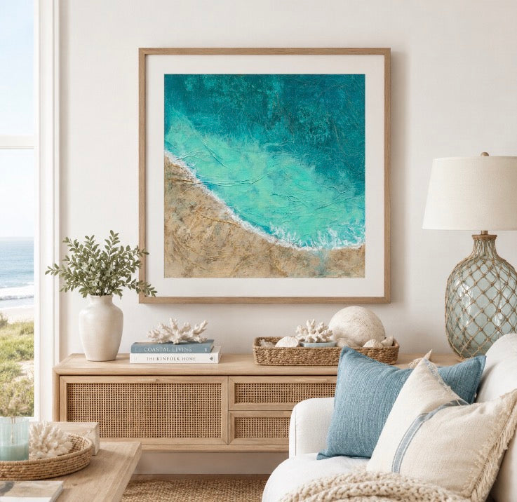 'Sea of Clarity' Fine Art Giclee Print