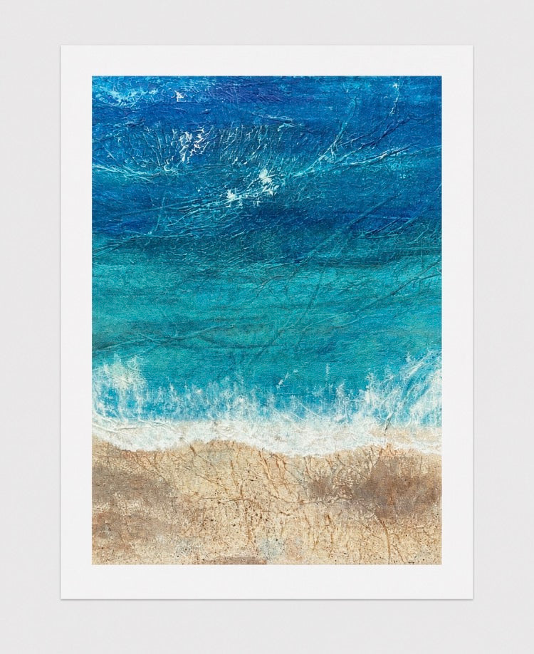 Cornish Shore - Cornish Art Greeting Card