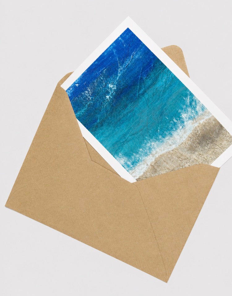 Cornish Shore - Cornish Art Greeting Card