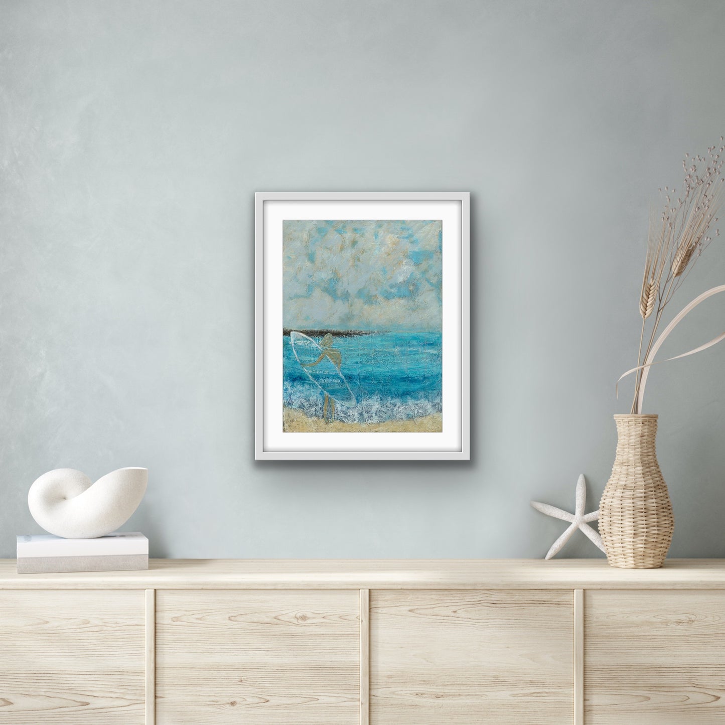 'As One' -  Semi Abstract Seascape Fine Art Giclee Print