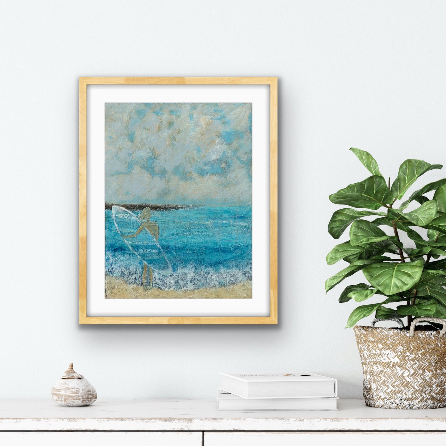 'As One' -  Semi Abstract Seascape Fine Art Giclee Print