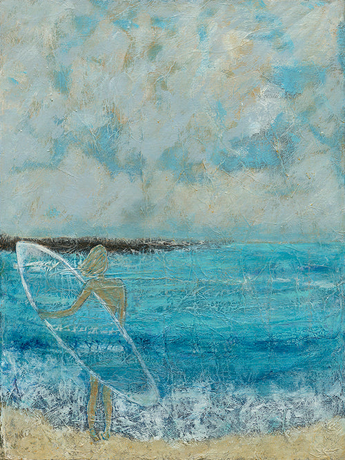 'As One' -  Semi Abstract Seascape Fine Art Giclee Print