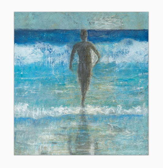 'Saltwater Soul' Abstract Seascape Fine Art Giclee Print